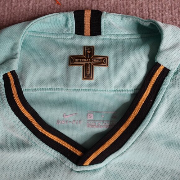 Nike Soccer Jersey Small Blue Inter Milan Away 2019/2020 - Picture 9 of 15